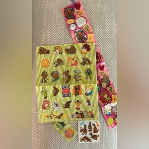 Scooby doo stickers 1990’s